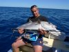 Happy angler, sambo and the demo Synit DeepShot Seriola Pro on Shikari Charters 12 Dec 2010